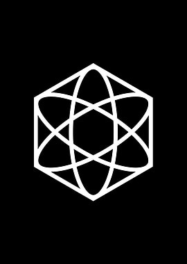 Black Sacred Geometry Rune