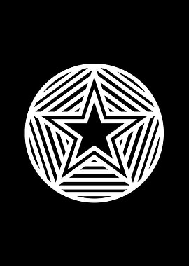 Black and White Geometric