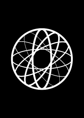 Black and White Glyph Rune