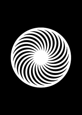 Black Geometric Glyph Rune