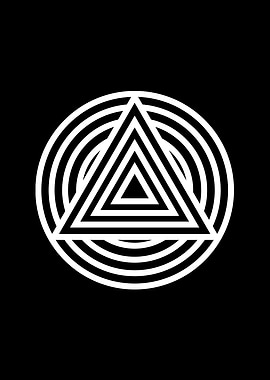 White Glyph Mandala Rune