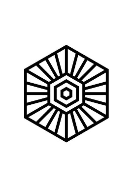 White Glyph Mandala Rune