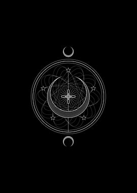 Black and White Geometric