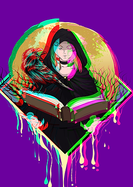 Witch Crow Raven Occult