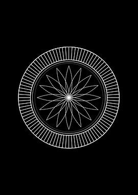 Minimalist Geometric Glyph