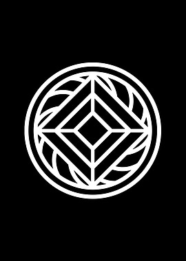 Black and White Glyph Rune