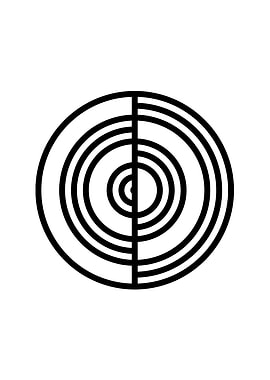 Black and White Geometric