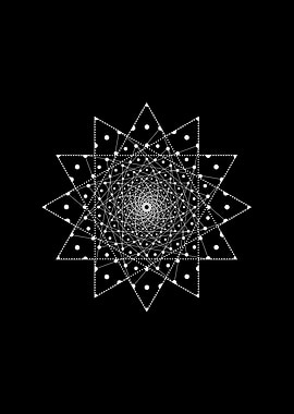 Minimalist Geometric Glyph