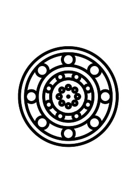 Black and White Geometric