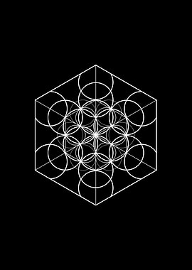 Black Glyph Mandala Rune