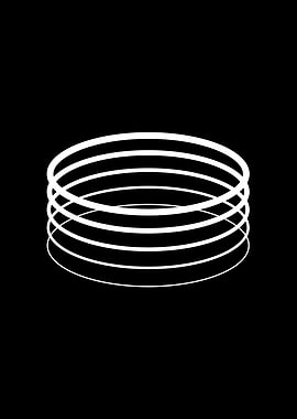 White Glyph Mandala Rune