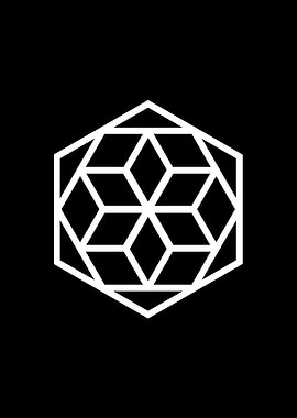 Black Sacred Geometry Rune