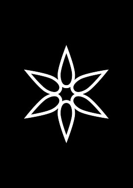 Black Glyph Mandala Rune