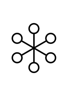 Black Glyph Mandala Rune