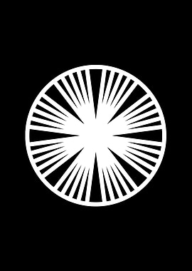 Black Glyph Mandala Rune