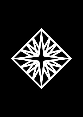 White Sacred Geometry Seal