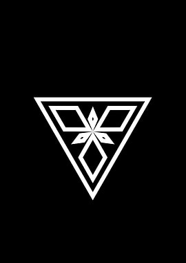 Black Sacred Geometry Rune