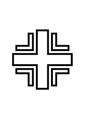 Black and White Geometric