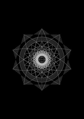 Minimalist Geometric Glyph