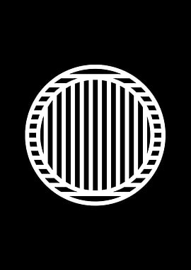 White Glyph Mandala Rune