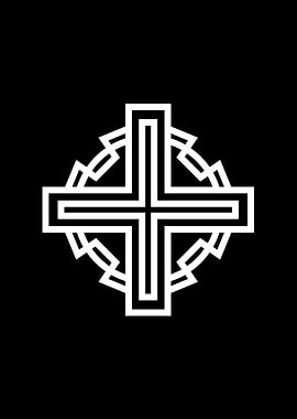 Black Sacred Geometry Rune