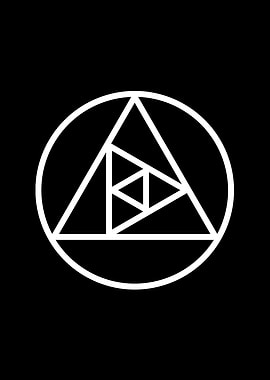 White Glyph Mandala Rune