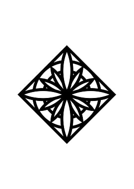 Black and White Geometric