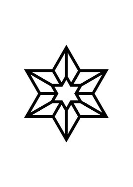 Black Glyph Mandala Rune