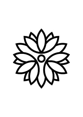 Minimalist Geometric Glyph