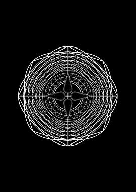 Minimalist Geometric Glyph