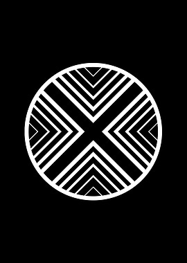 Black Glyph Mandala Rune