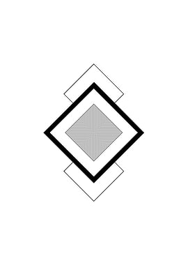 Minimalist Geometric Glyph