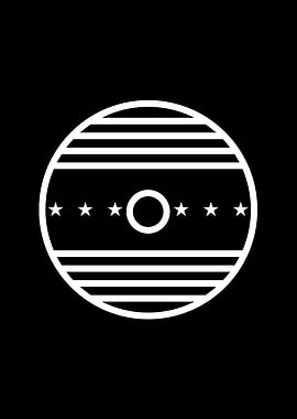 Black Glyph Mandala Rune