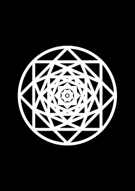 Black and White Geometric