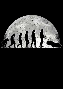 Lawn Mower Evolution Moon