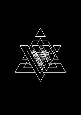 Black Glyph Mandala Rune