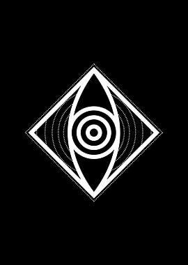 Black Glyph Mandala Rune