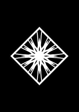Black Sacred Geometry Rune