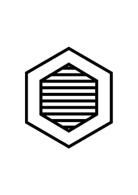 Black and White Glyph Rune