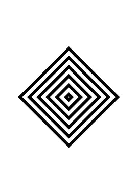Black Sacred Geometry Rune