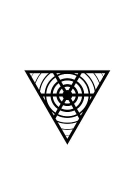 White Glyph Mandala Rune