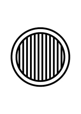 Black Glyph Mandala Rune