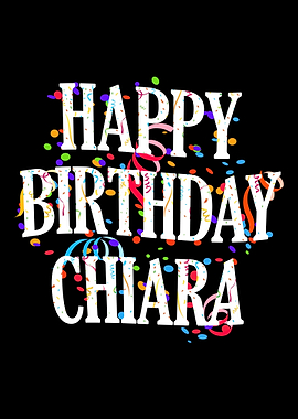 Happy Birthday Chiara