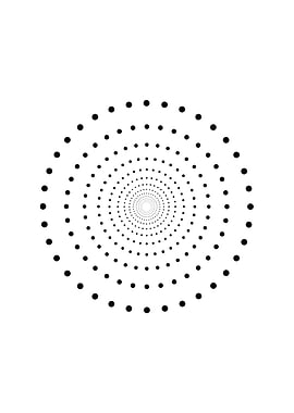 White Glyph Mandala Rune