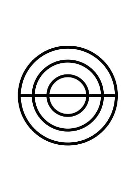 Black Glyph Mandala Rune