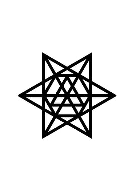 White Glyph Mandala Rune