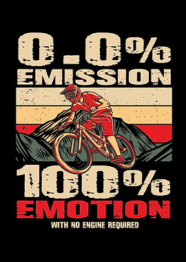 Bike Cyclist Downhill