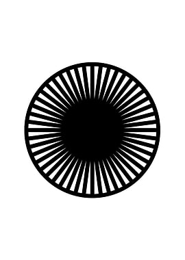 White Glyph Mandala Rune