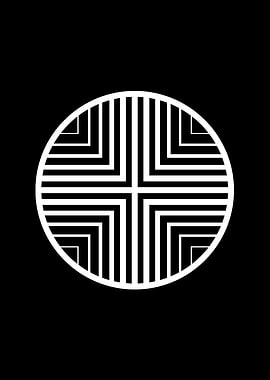 Black and White Glyph Rune