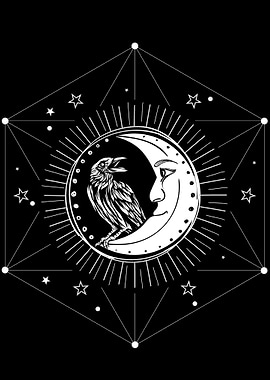 Crow Raven Tarot Occult